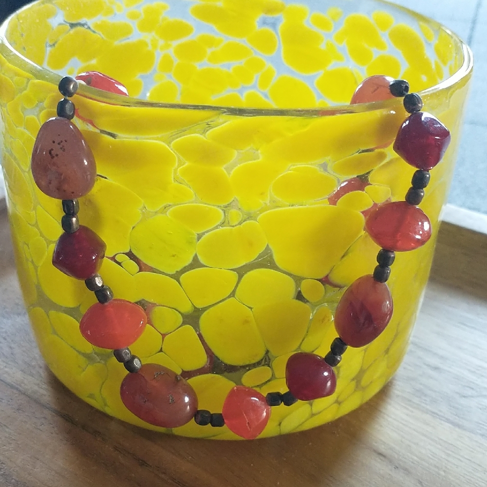 Glass Beaded Necklace